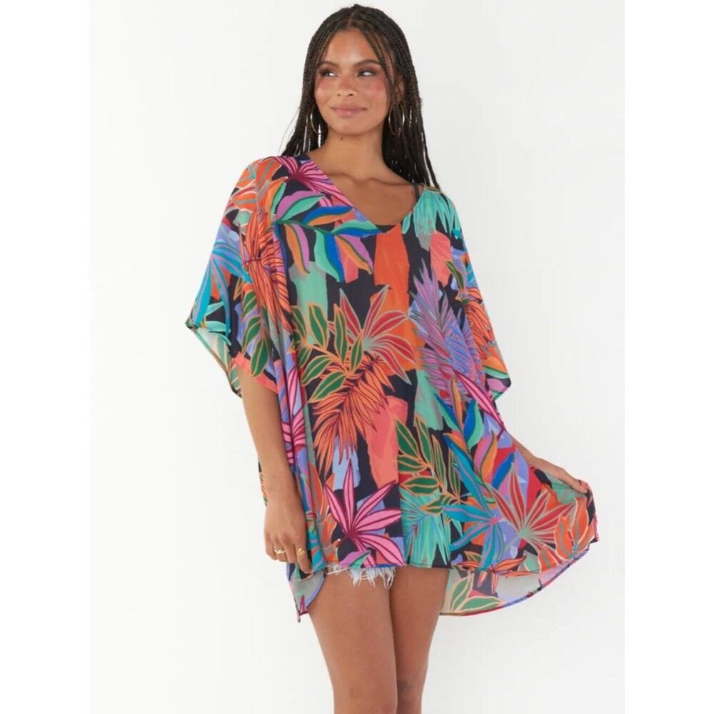 Show Me Your MuMu Peta Tunic - Tropical Print size XS - Summer Boho Beach